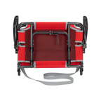Compact Cushion Big Comfort Stadium Chair with Armrests - Choice 465 - Ergonomic Portable Stadium Seat for Sports Events Detail