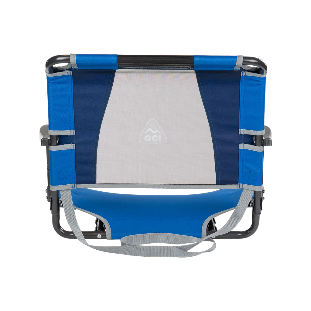 Compact Cushion Big Comfort Stadium Chair with Armrests - Choice 465 - Ergonomic Portable Stadium Seat for Sports Events Detail