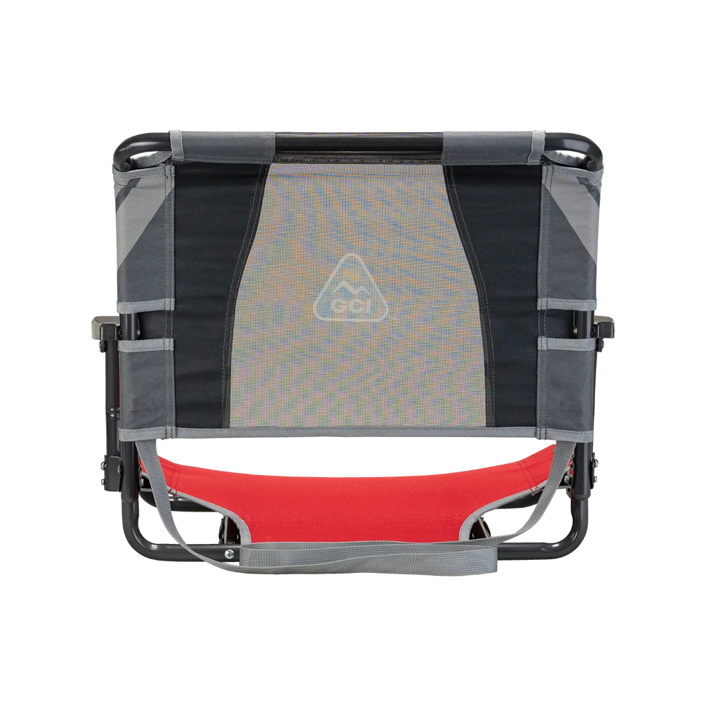 Compact Cushion Big Comfort Stadium Chair with Armrests - Choice 465 - Ergonomic Portable Stadium Seat for Sports Events Detail