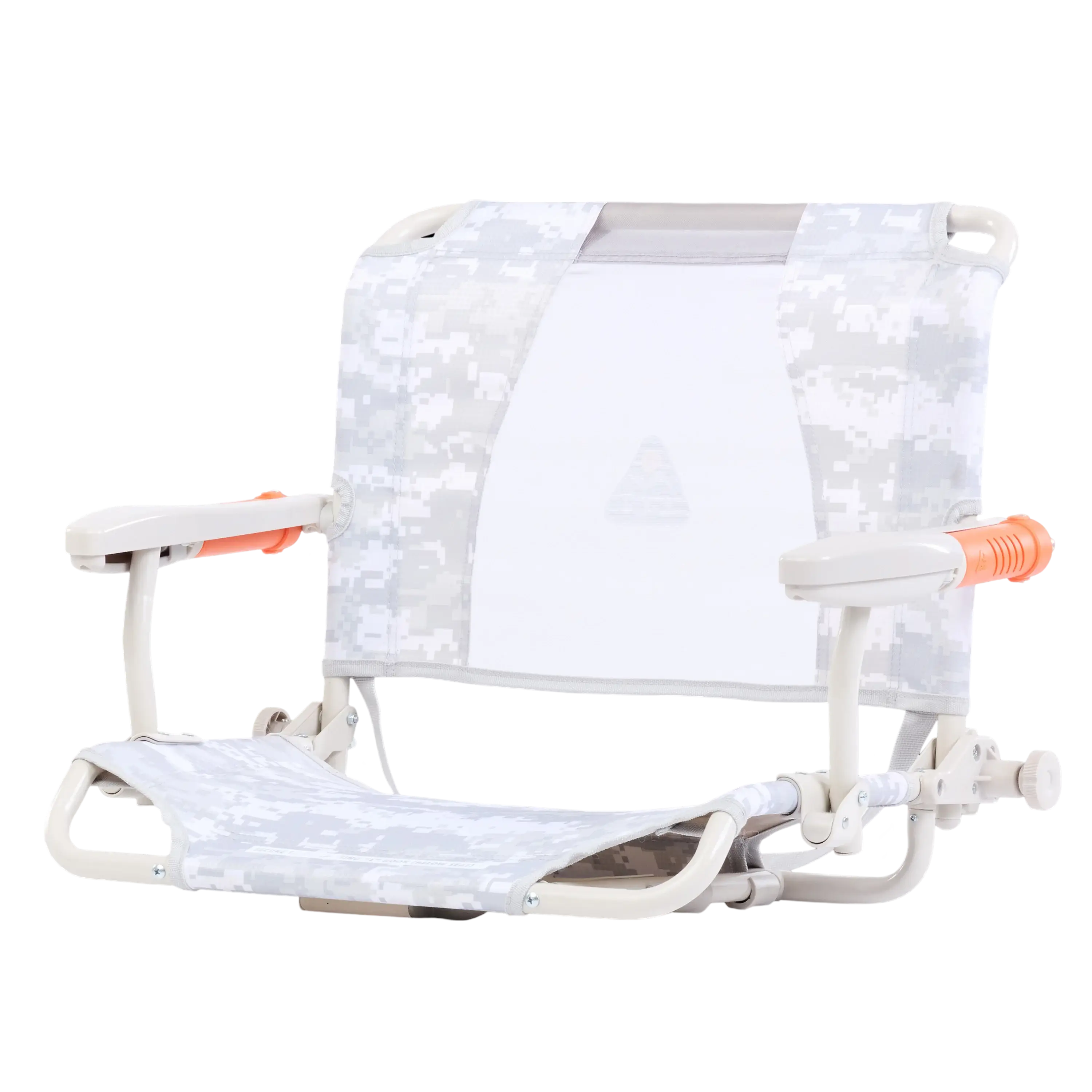 Patented Spring-Action Stadium Rock-Cliner - Choice 540 - Heavy-Duty Kickback Rocker with Beverage Holder Detail