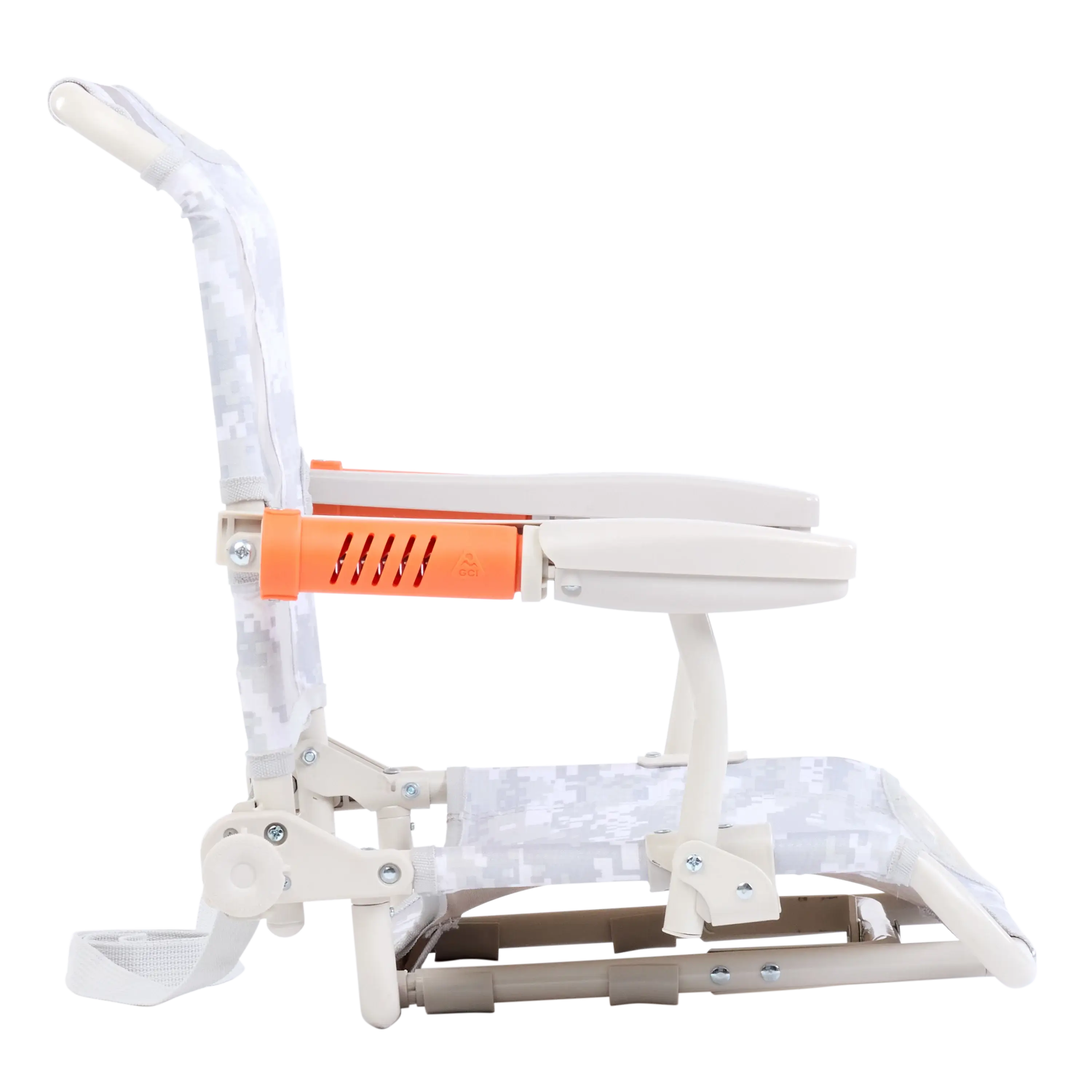 Patented Spring-Action Stadium Rock-Cliner - Choice 540 - Heavy-Duty Kickback Rocker with Beverage Holder Detail