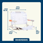 Patented Spring-Action Stadium Rock-Cliner - Choice 540 - Heavy-Duty Kickback Rocker with Beverage Holder Detail