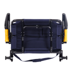 Patented Spring-Action Stadium Rock-Cliner - Choice 540 - Heavy-Duty Kickback Rocker with Beverage Holder Detail