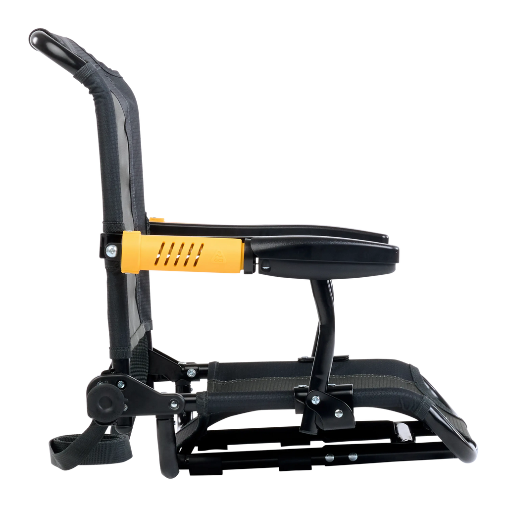 Patented Spring-Action Stadium Rock-Cliner - Choice 540 - Heavy-Duty Kickback Rocker with Beverage Holder Detail