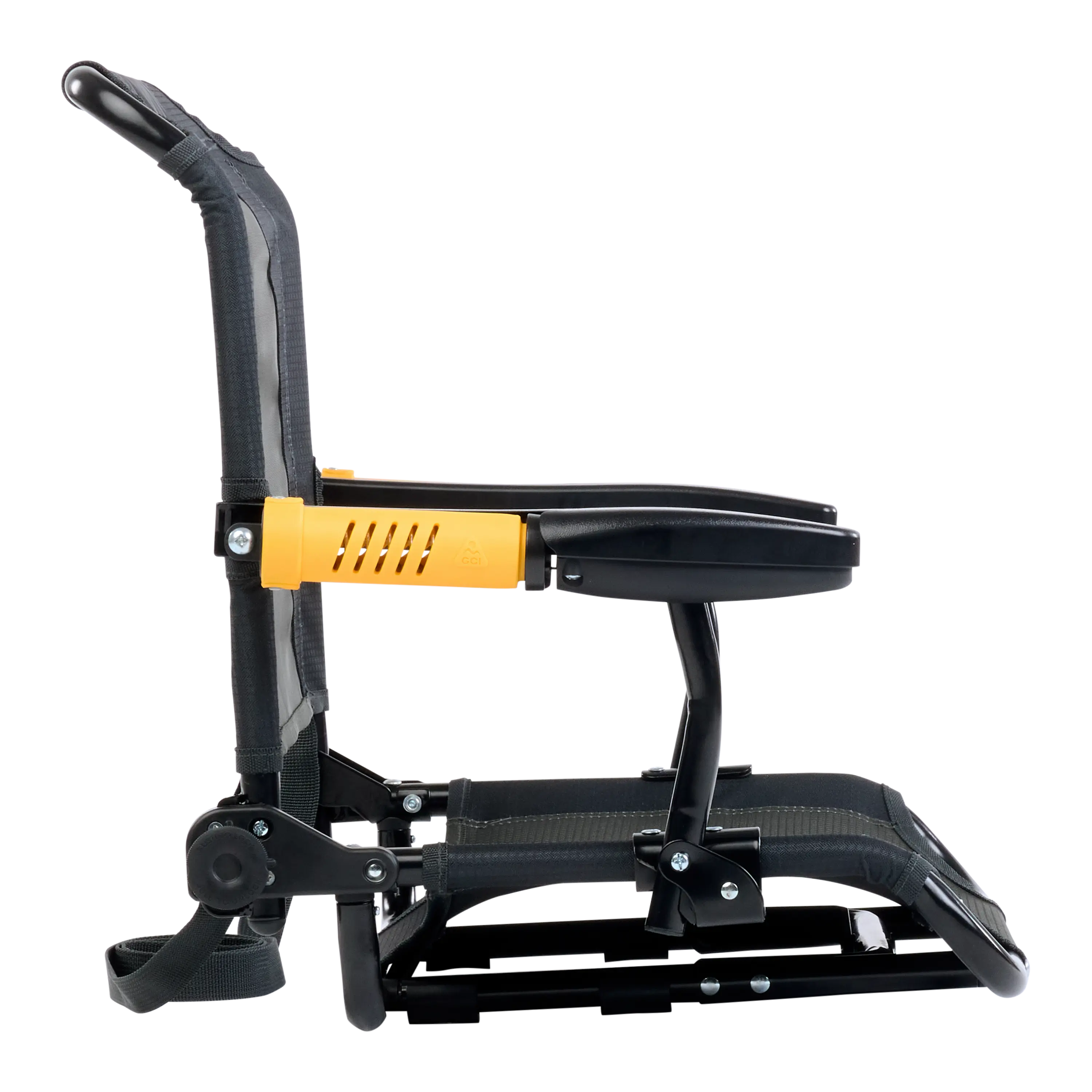 Patented Spring-Action Stadium Rock-Cliner - Choice 540 - Heavy-Duty Kickback Rocker with Beverage Holder Detail