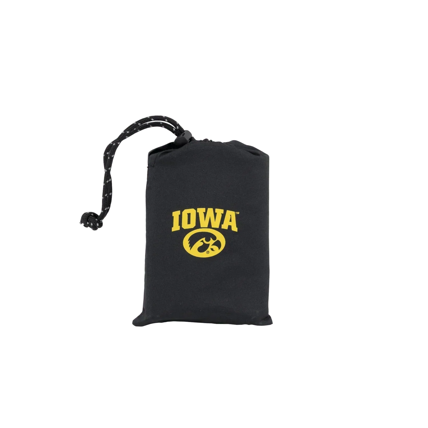 Ergonomic Back-Support College V Seat Inflatable Stadium Cushion - Iowa Hawkeyes - Choice 157 - Lightweight Folding Bleacher Chair with Cushioning Detail