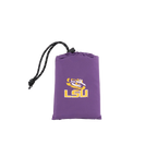 Secure-Hook College V Seat Inflatable Stadium Cushion - LSU Tigers - Choice 762 - Lightweight Folding Bleacher Chair with Cushioning Detail