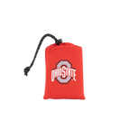 Compact Cushion College V Seat Inflatable Stadium Cushion - Ohio State Buckeyes - Choice 778 - Bleacher-Friendly Stadium Chair with Back Support Detail