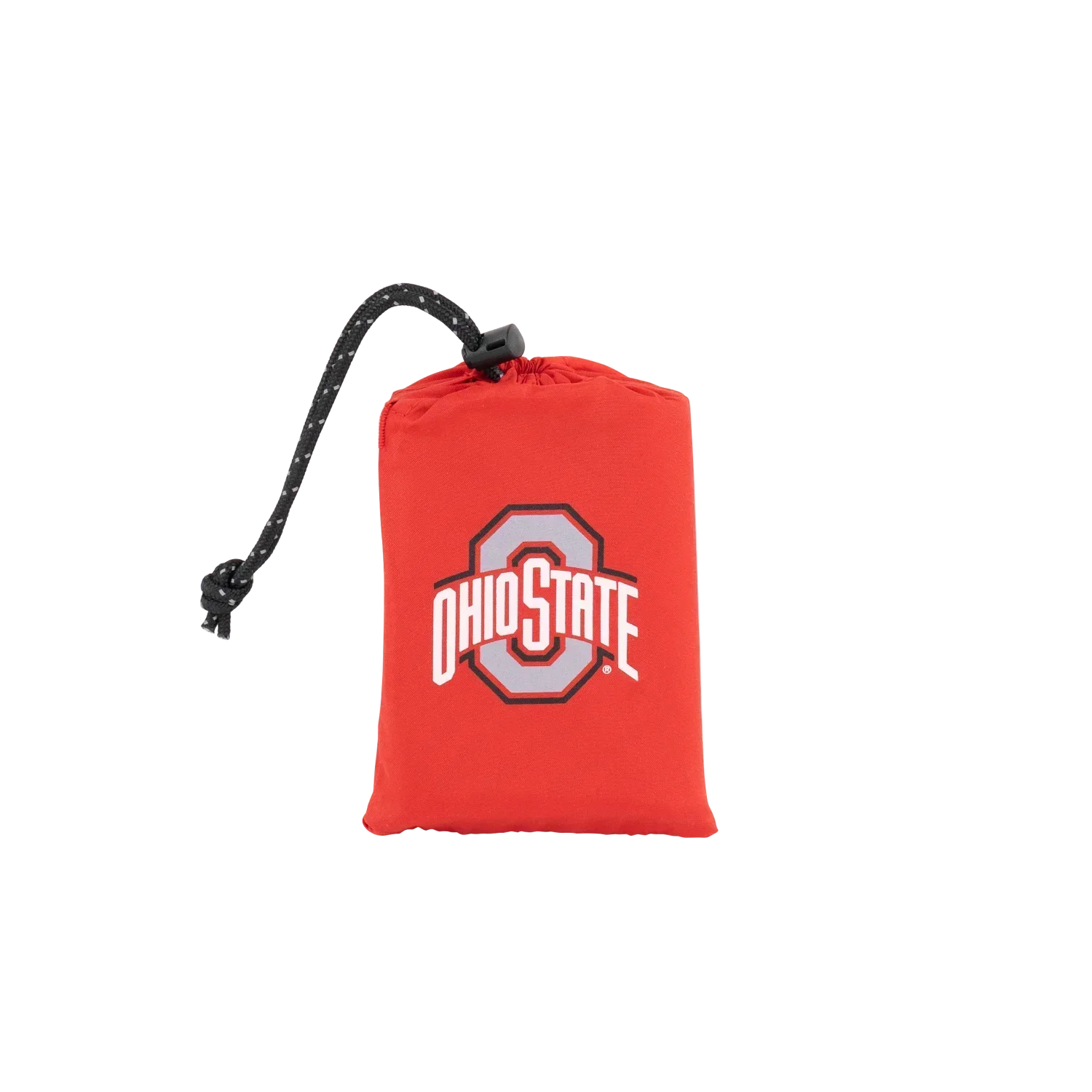 Compact Cushion College V Seat Inflatable Stadium Cushion - Ohio State Buckeyes - Choice 778 - Bleacher-Friendly Stadium Chair with Back Support Detail