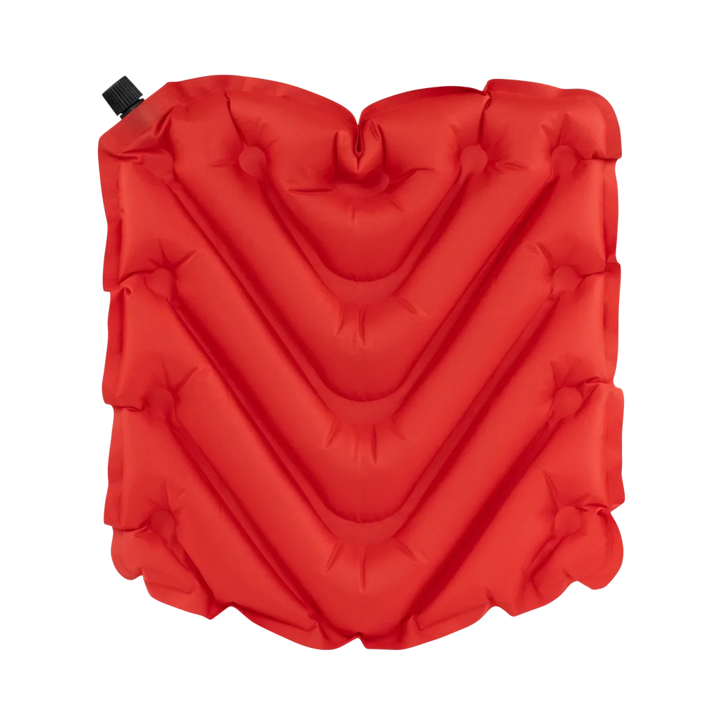 Compact Cushion College V Seat Inflatable Stadium Cushion - Ohio State Buckeyes - Choice 778 - Bleacher-Friendly Stadium Chair with Back Support Detail
