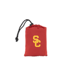 Compact Cushion College V Seat Inflatable Stadium Cushion - USC Trojans - Choice 523 - Lightweight Folding Bleacher Chair with Cushioning Detail