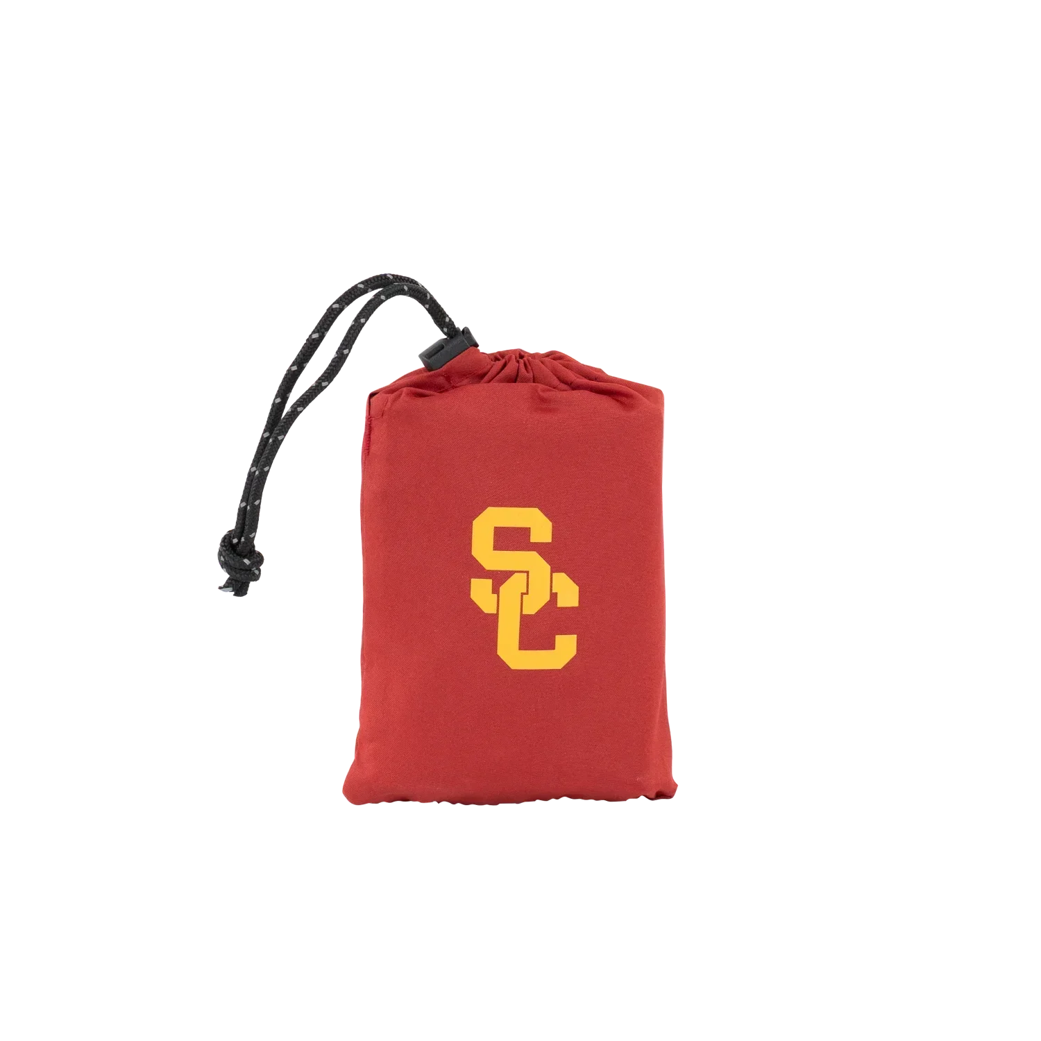 Compact Cushion College V Seat Inflatable Stadium Cushion - USC Trojans - Choice 523 - Lightweight Folding Bleacher Chair with Cushioning Detail