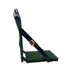 Bleacher-Friendly BleacherBack - Choice 696 - Grandstand Cushion Seat with Secure Under-Bench Hooks Detail