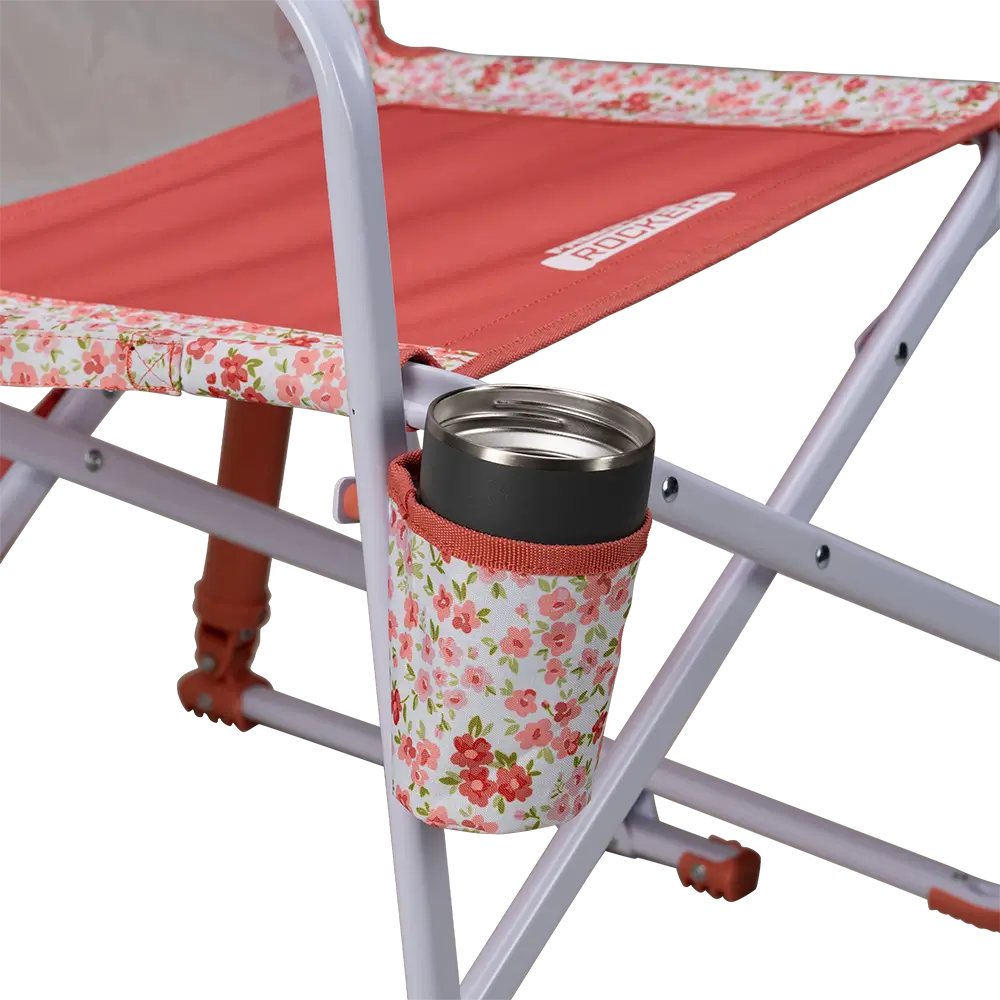 Heavy-Duty Freestyle Freestyle Rocker - Choice 711 - Heavy-Duty Kickback Rocker with Beverage Holder Detail