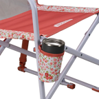 Heavy-Duty Freestyle Freestyle Rocker - Choice 711 - Heavy-Duty Kickback Rocker with Beverage Holder Detail