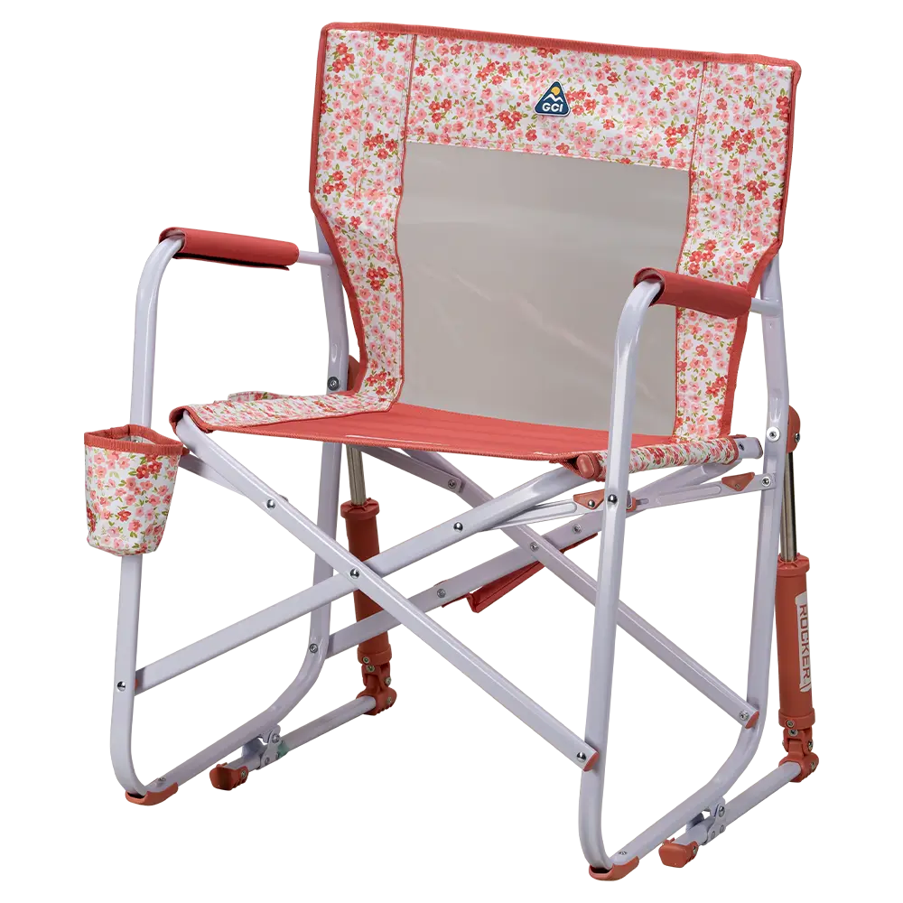 Heavy-Duty Freestyle Freestyle Rocker - Choice 711 - Heavy-Duty Kickback Rocker with Beverage Holder Detail