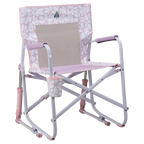 Heavy-Duty Freestyle Freestyle Rocker - Choice 711 - Heavy-Duty Kickback Rocker with Beverage Holder - Pink/Purple
