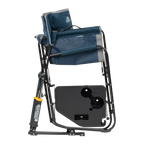 Luxury Camp Freestyle Rocker with Side Table - Choice 853 - Patented Spring-Action Rocking Chair for Camping Detail