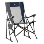 Luxury Camp RoadTrip Rocker - Choice 855 - RoadTrip Rocker Smooth Motion Camp Chair - Indigo