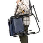 Smooth Motion Stowaway Rocker - Choice 794 - Patented Spring-Action Rocking Chair for Camping Detail
