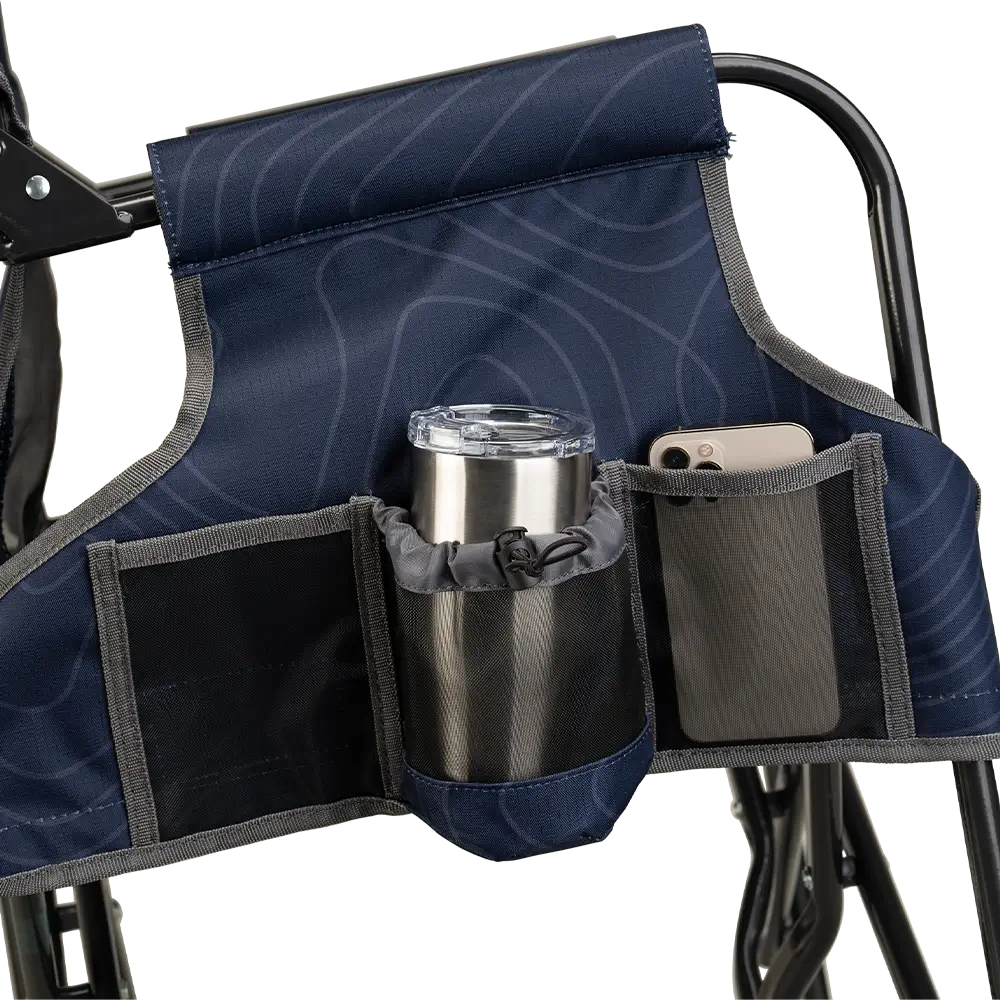 Smooth Motion Stowaway Rocker - Choice 794 - Patented Spring-Action Rocking Chair for Camping Detail