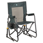 Smooth Motion Stowaway Rocker - Choice 794 - Patented Spring-Action Rocking Chair for Camping - Hunter Topo