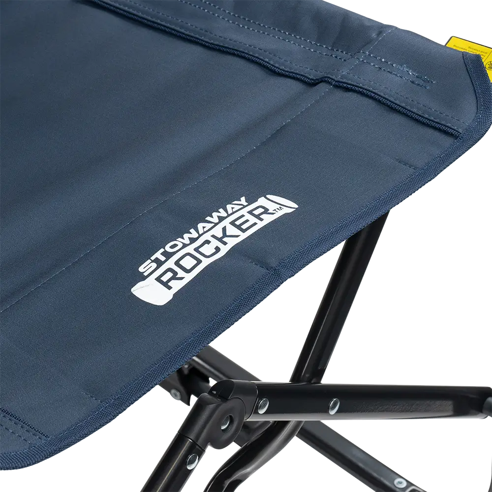 Smooth Motion Stowaway Rocker - Choice 794 - Patented Spring-Action Rocking Chair for Camping Detail