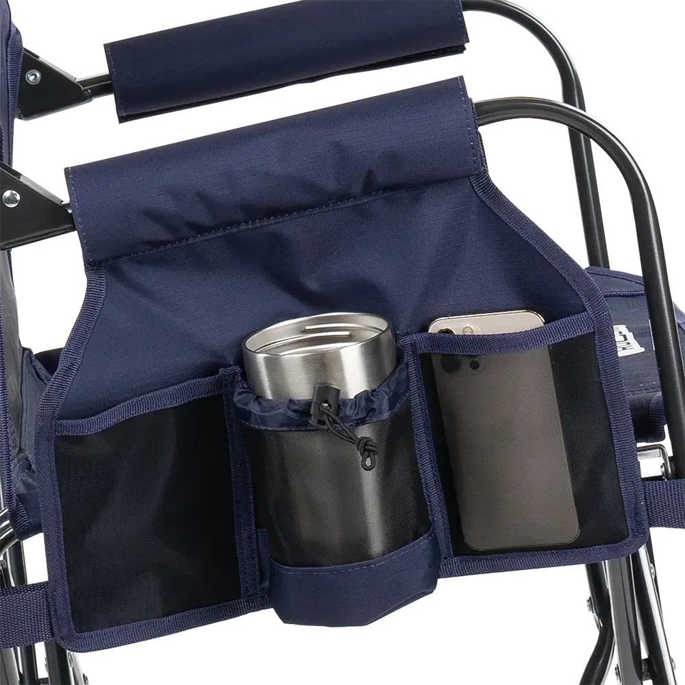 Smooth Motion Stowaway Rocker - Choice 794 - Patented Spring-Action Rocking Chair for Camping Detail