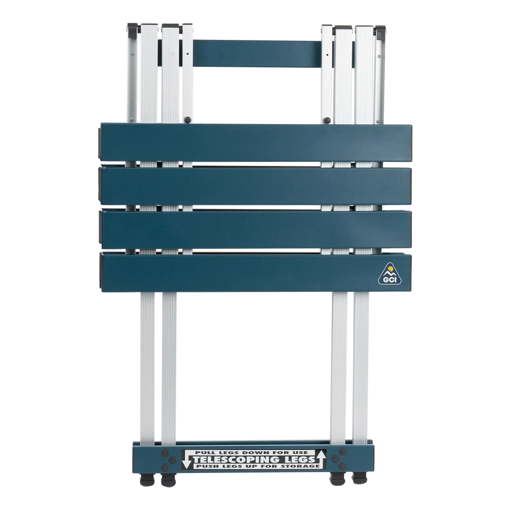 Slim-Fold Compact Camp Table 20 - Choice 513 - Multi-Functional Heavy-Duty Grilling Table Counter Detail