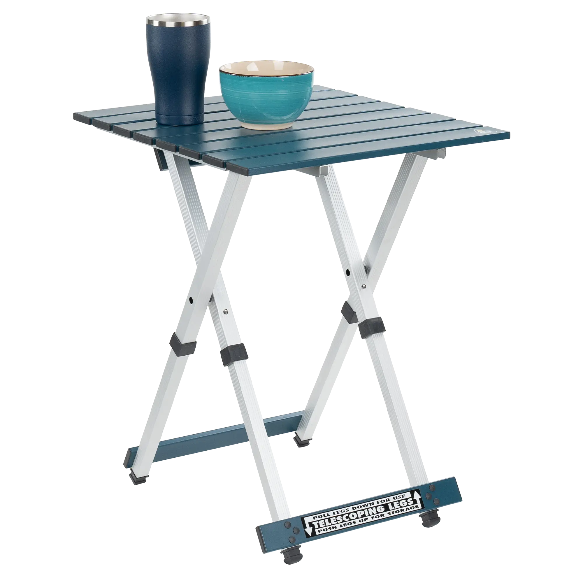 Slim-Fold Compact Camp Table 20 - Choice 513 - Multi-Functional Heavy-Duty Grilling Table Counter Detail