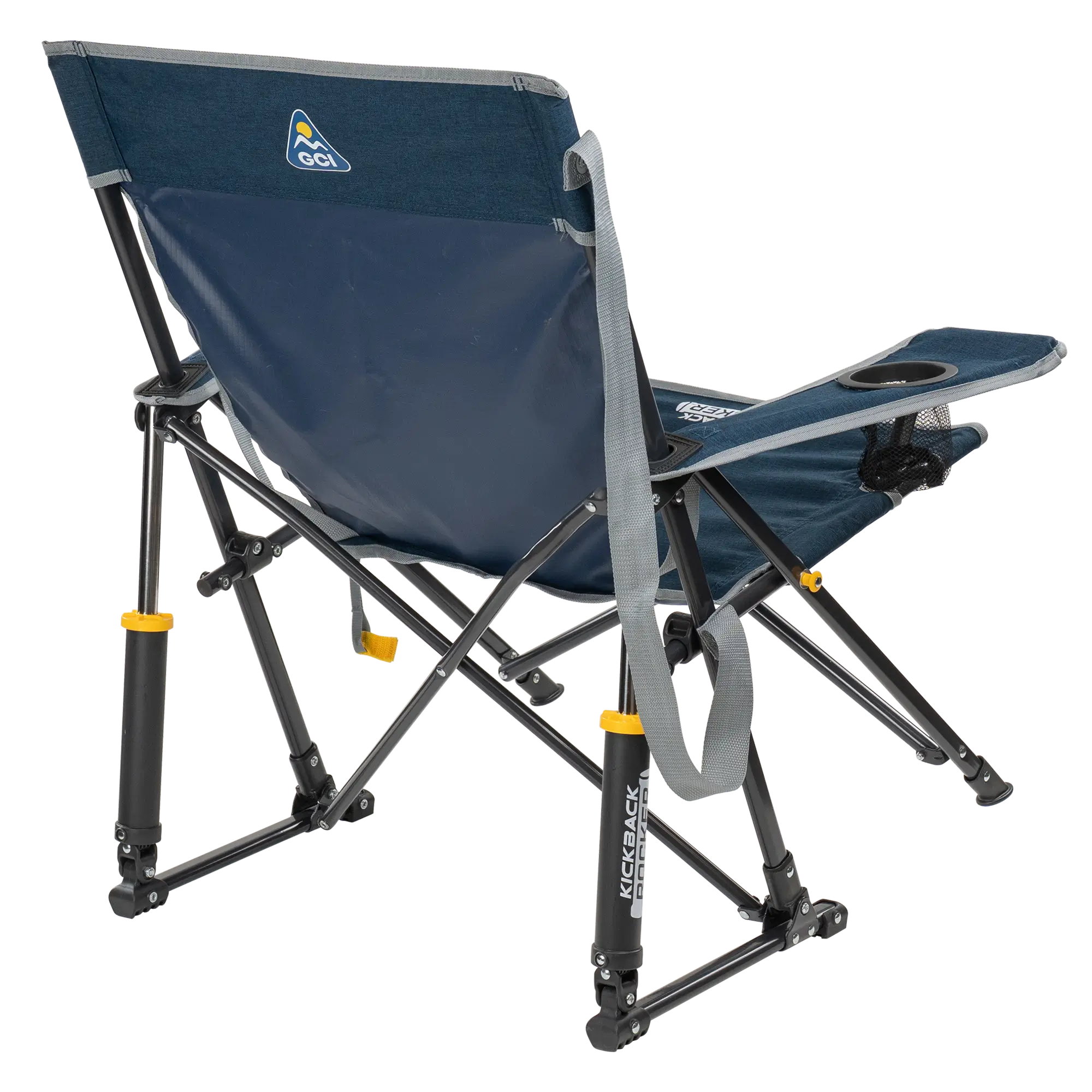 Luxury Camp Kickback Rocker - Choice 345 - Freestyle Rocker Portable Outdoor Folding Chair Detail