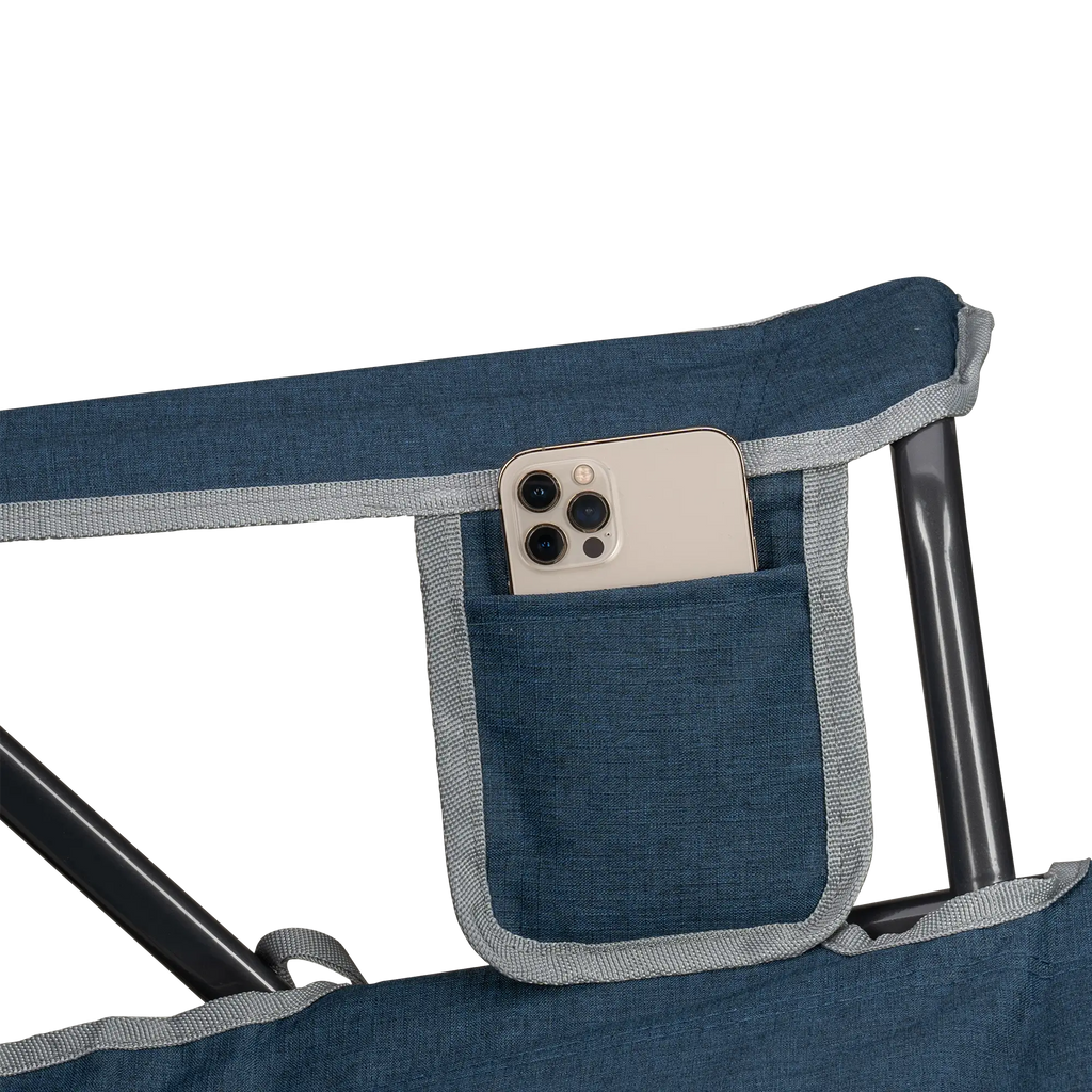 Luxury Camp Kickback Rocker - Choice 345 - Freestyle Rocker Portable Outdoor Folding Chair Detail