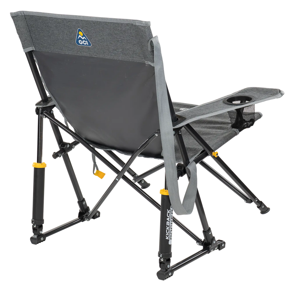 Luxury Camp Kickback Rocker - Choice 345 - Freestyle Rocker Portable Outdoor Folding Chair Detail
