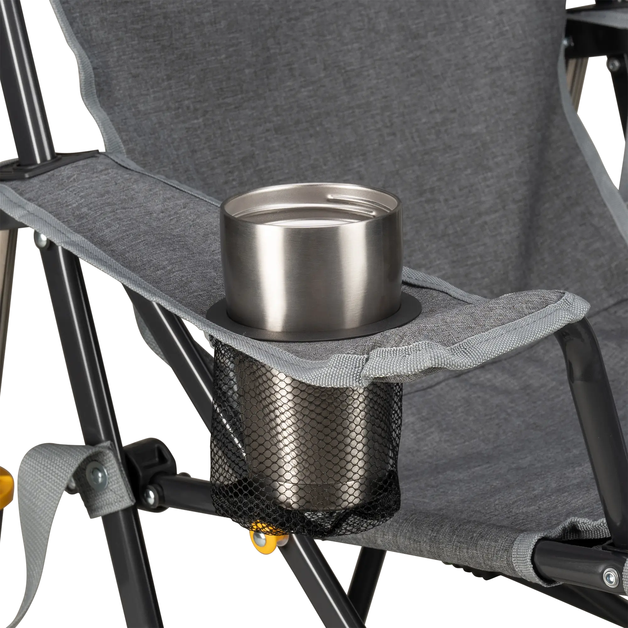 Luxury Camp Kickback Rocker - Choice 345 - Freestyle Rocker Portable Outdoor Folding Chair Detail