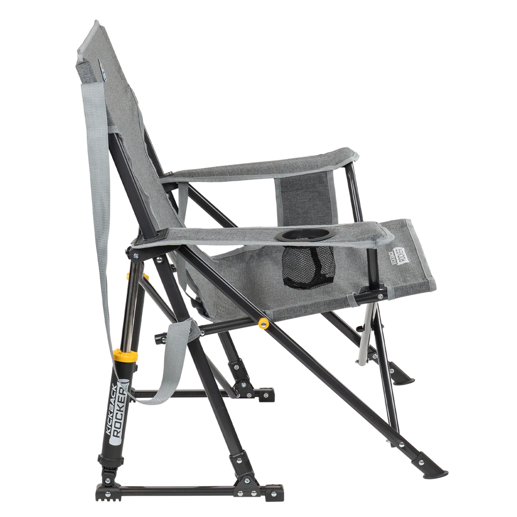 Luxury Camp Kickback Rocker - Choice 345 - Freestyle Rocker Portable Outdoor Folding Chair Detail