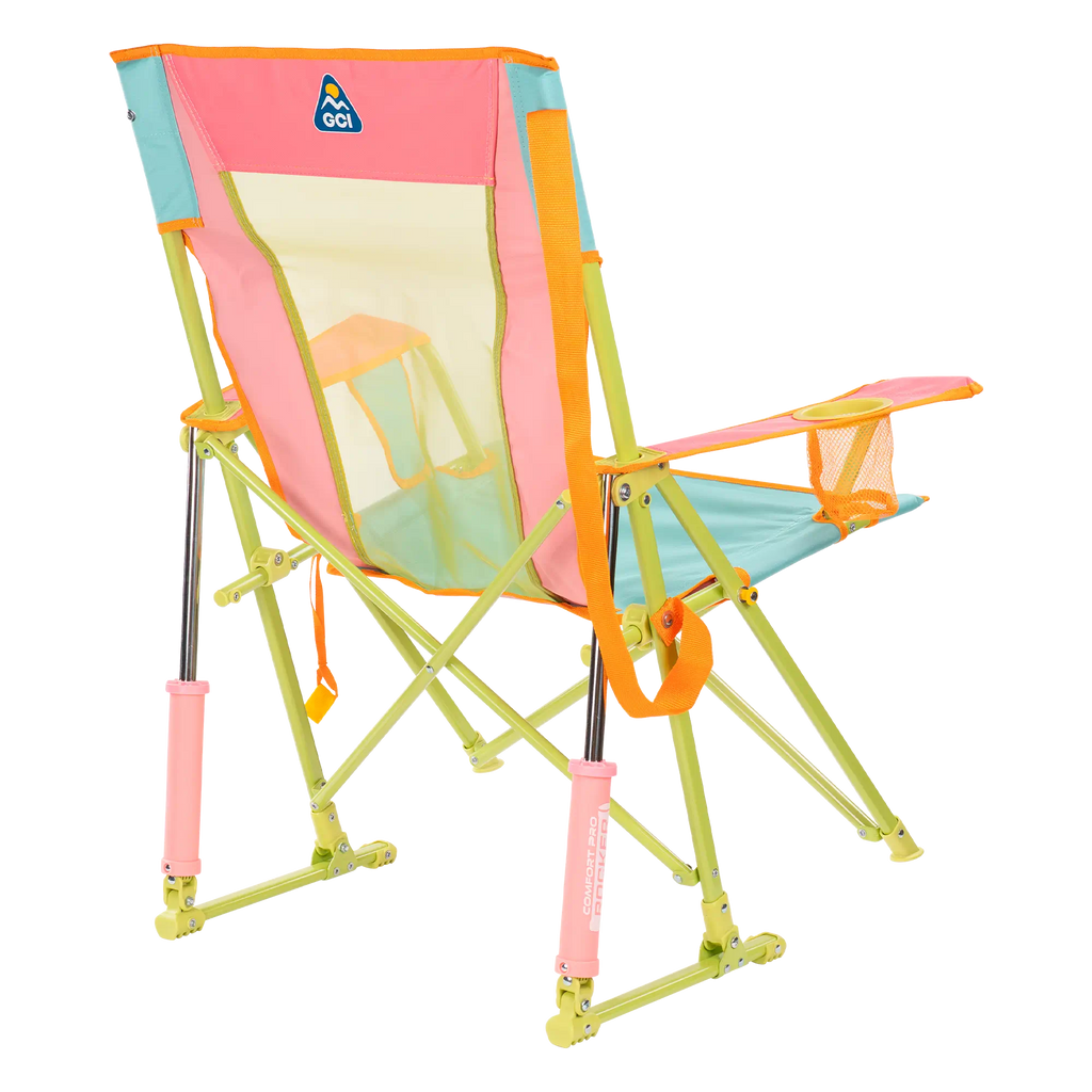 Patented Spring-Action Comfort Pro Rocker - Choice 375 - RoadTrip Rocker Smooth Motion Camp Chair Detail