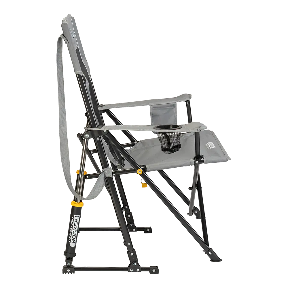 Patented Spring-Action Comfort Pro Rocker - Choice 375 - RoadTrip Rocker Smooth Motion Camp Chair Detail
