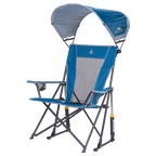 Luxury Camp SunShade Rocker - Choice 550 - RoadTrip Rocker Smooth Motion Camp Chair Detail