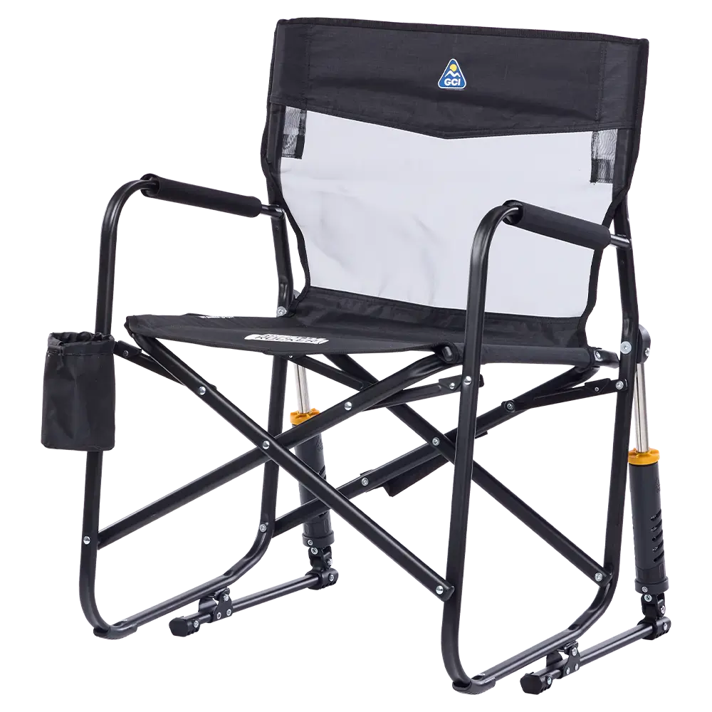 Patented Spring-Action Freestyle Rocker Elite - Choice 460 - RoadTrip Rocker Smooth Motion Camp Chair Detail