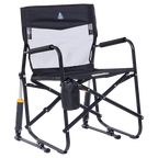 Patented Spring-Action Freestyle Rocker Elite - Choice 460 - RoadTrip Rocker Smooth Motion Camp Chair - Black