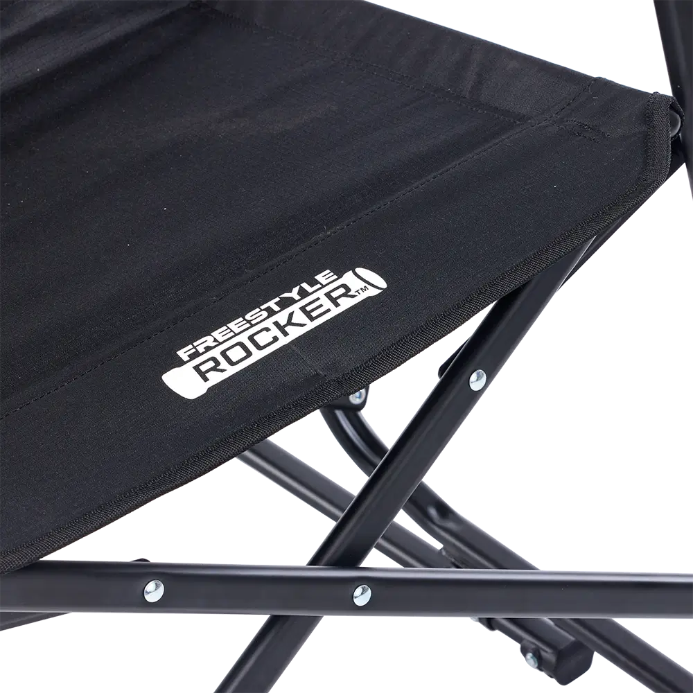 Patented Spring-Action Freestyle Rocker Elite - Choice 460 - RoadTrip Rocker Smooth Motion Camp Chair Detail