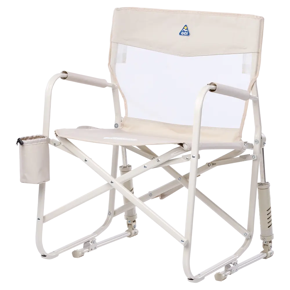 Patented Spring-Action Freestyle Rocker Elite - Choice 460 - RoadTrip Rocker Smooth Motion Camp Chair Detail