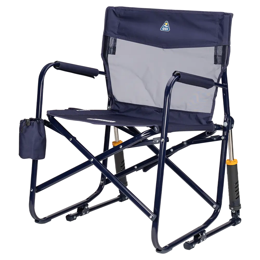 Patented Spring-Action Freestyle Rocker Elite - Choice 460 - RoadTrip Rocker Smooth Motion Camp Chair Detail