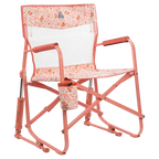 Patented Spring-Action Freestyle Rocker Elite - Choice 460 - RoadTrip Rocker Smooth Motion Camp Chair - Pink Sundress