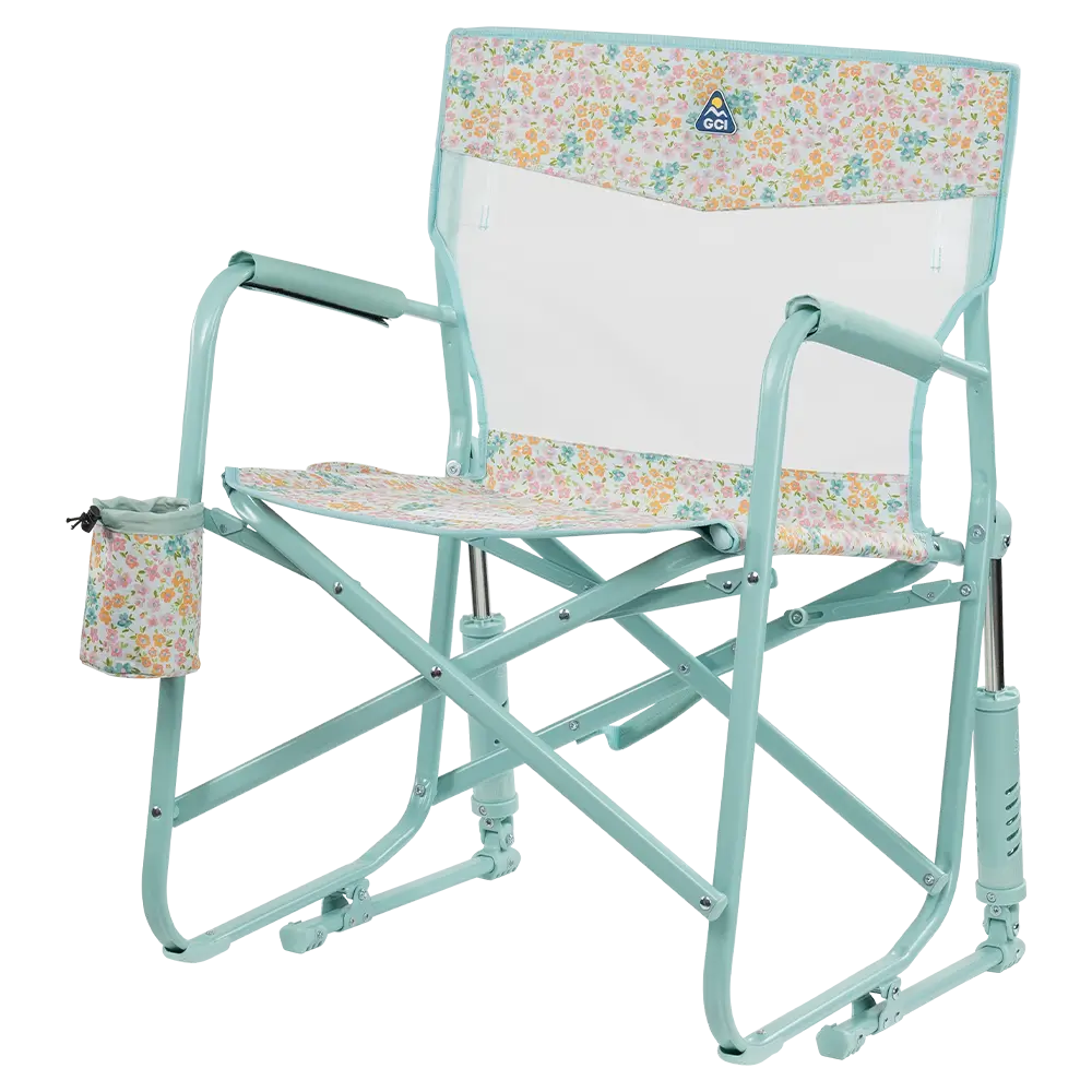 Patented Spring-Action Freestyle Rocker Elite - Choice 460 - RoadTrip Rocker Smooth Motion Camp Chair Detail