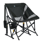 Heavy-Duty Freestyle Pod Rocker Elite - Choice 832 - Patented Spring-Action Rocking Chair for Camping - Dark Charcoal