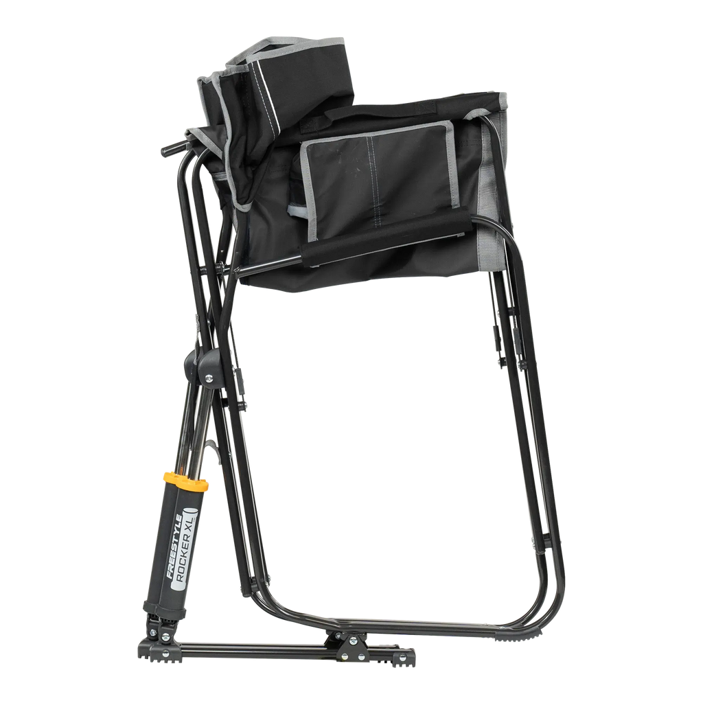 Smooth Motion Freestyle Rocker XL - Choice 552 - Heavy-Duty Kickback Rocker with Beverage Holder Detail