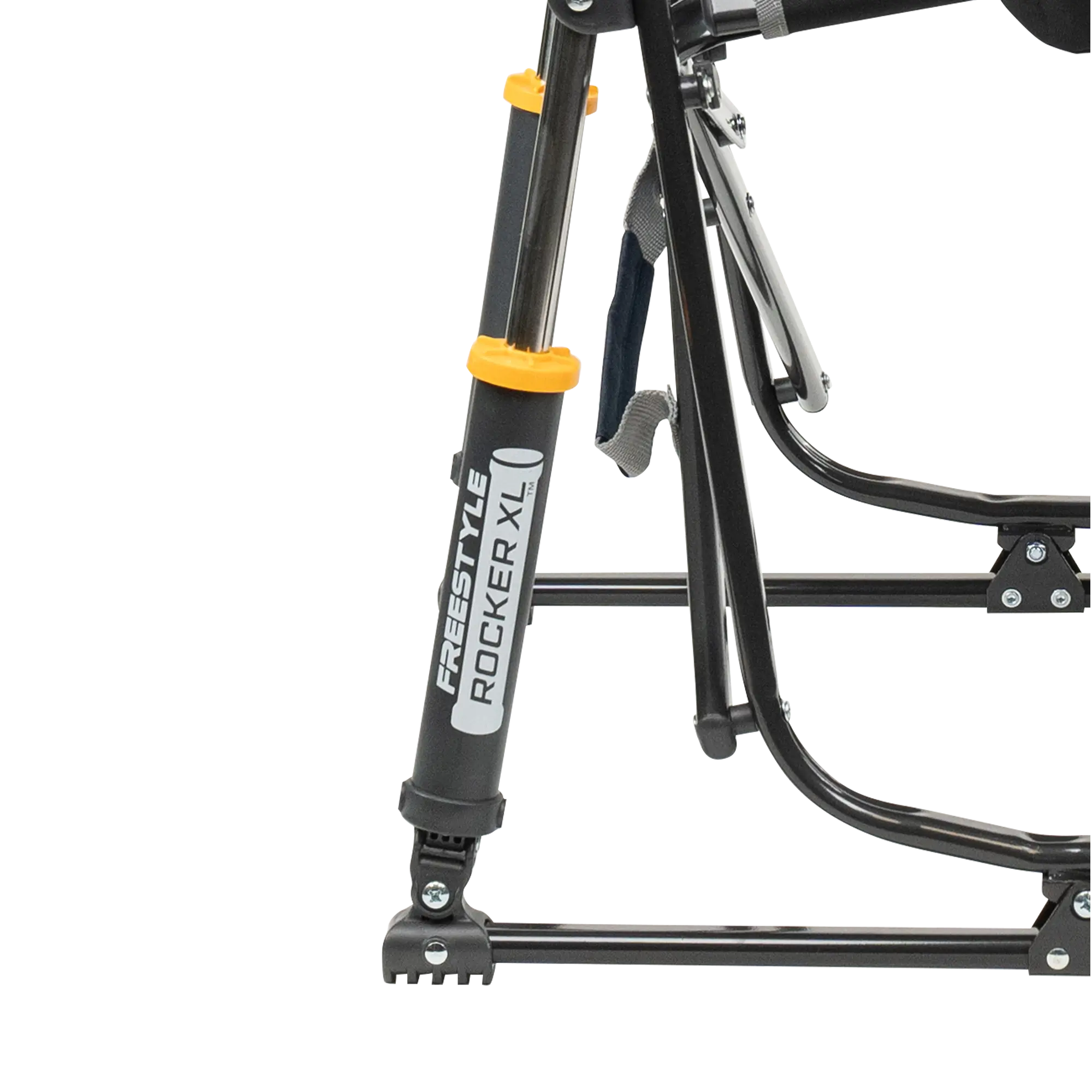 Smooth Motion Freestyle Rocker XL - Choice 552 - Heavy-Duty Kickback Rocker with Beverage Holder Detail
