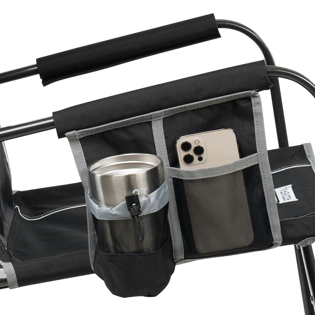 Smooth Motion Freestyle Rocker XL - Choice 552 - Heavy-Duty Kickback Rocker with Beverage Holder Detail