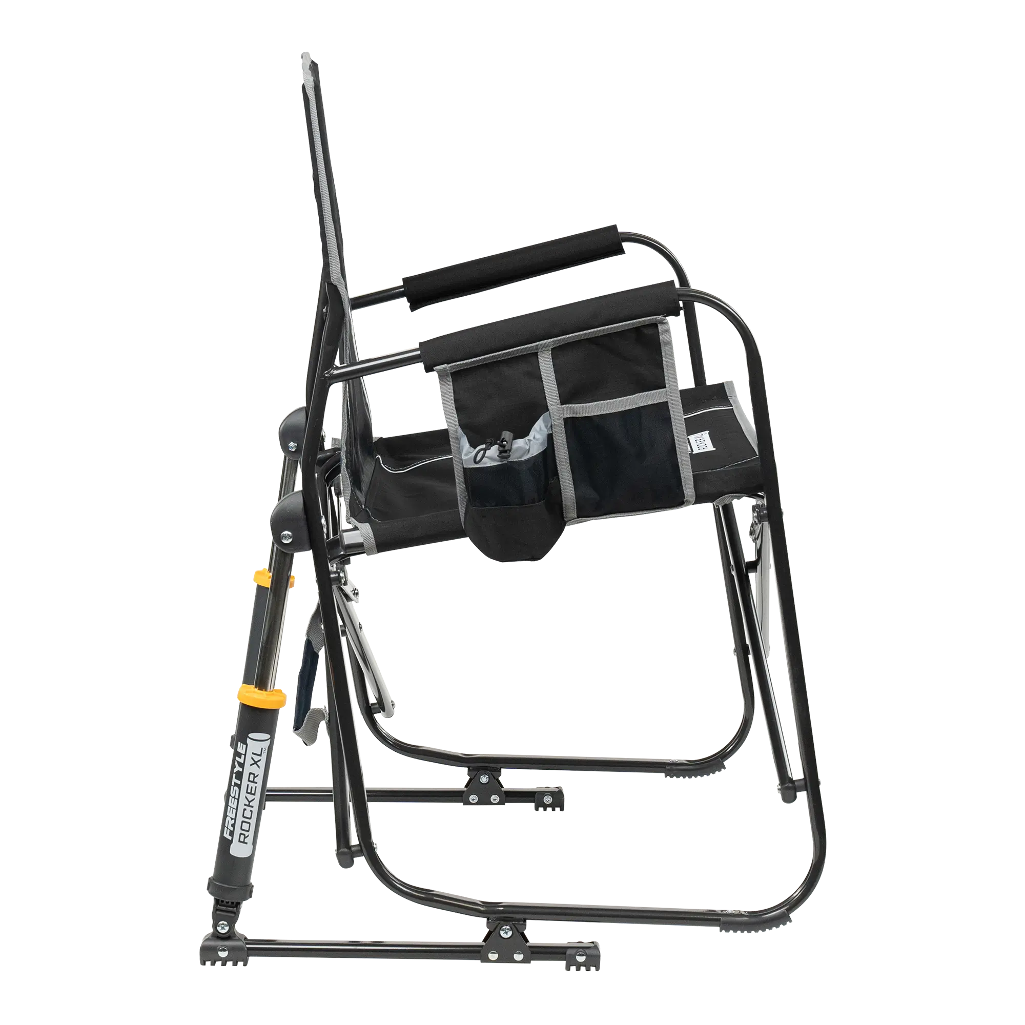 Smooth Motion Freestyle Rocker XL - Choice 552 - Heavy-Duty Kickback Rocker with Beverage Holder Detail